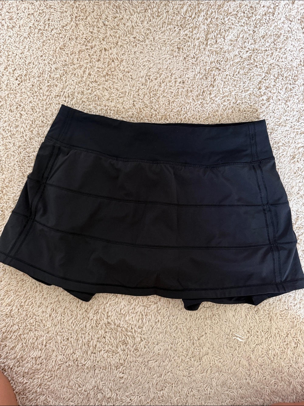 Lululemon Black Activewear Skort - Athletic Tennis/Workout Skirt